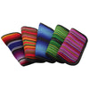 Colorful Mexican Blanket Pattern Soft Padded Slip-in Sunglasses Case