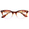 Emma Gradient Frame Cat Eye Clear Glasses