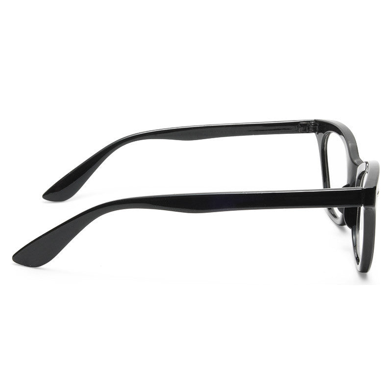 Emma Solid Frame Clear Frame Clear Cat Eye Glasses