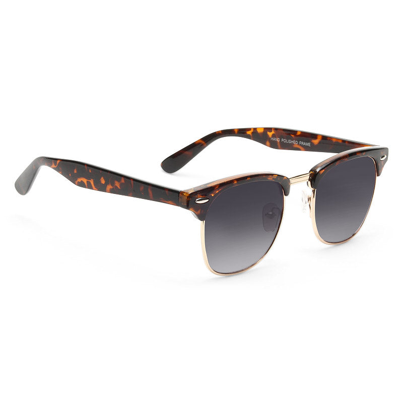 Peyton Unisex Gradient Half-Frame Sunglasses