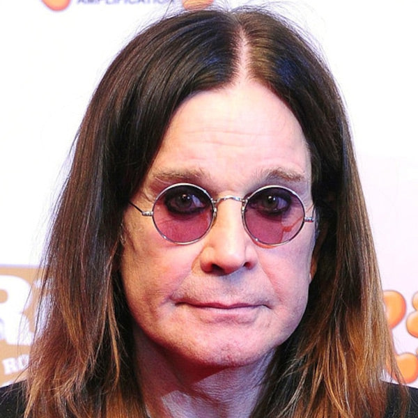 Ozzy Osbourne Style Tinted Lens Round Celebrity Sunglasses