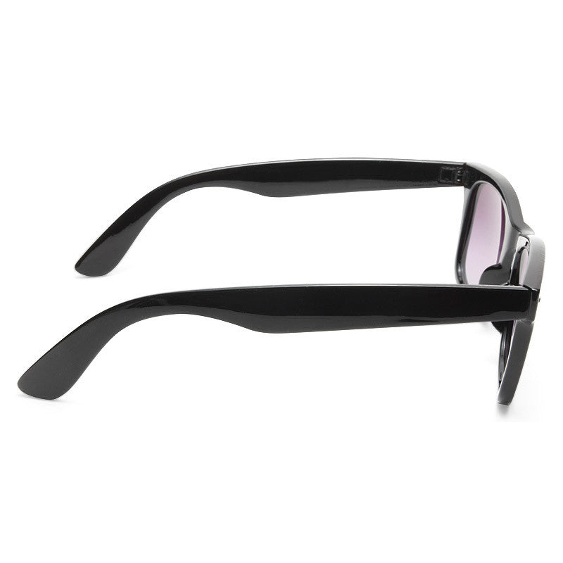 Karl Lagerfeld Style Horn Rimmed Sunglasses