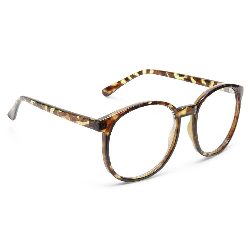 Depp Oversized Round Clear Glasses