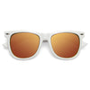 Dakota X-Large Color Mirror Horn Rimmed Sunglasses