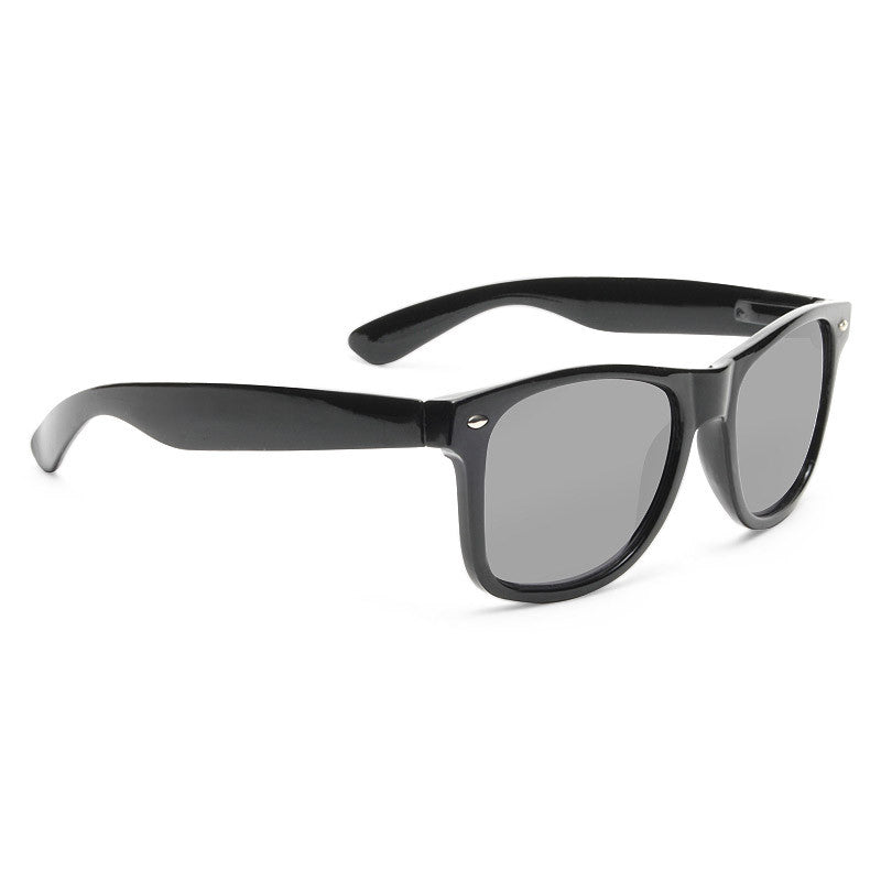 Jude Large Super Dark Horn Rimmed Sunglasses