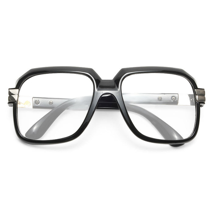 Harry 3 Oversized Square Clear Glasses