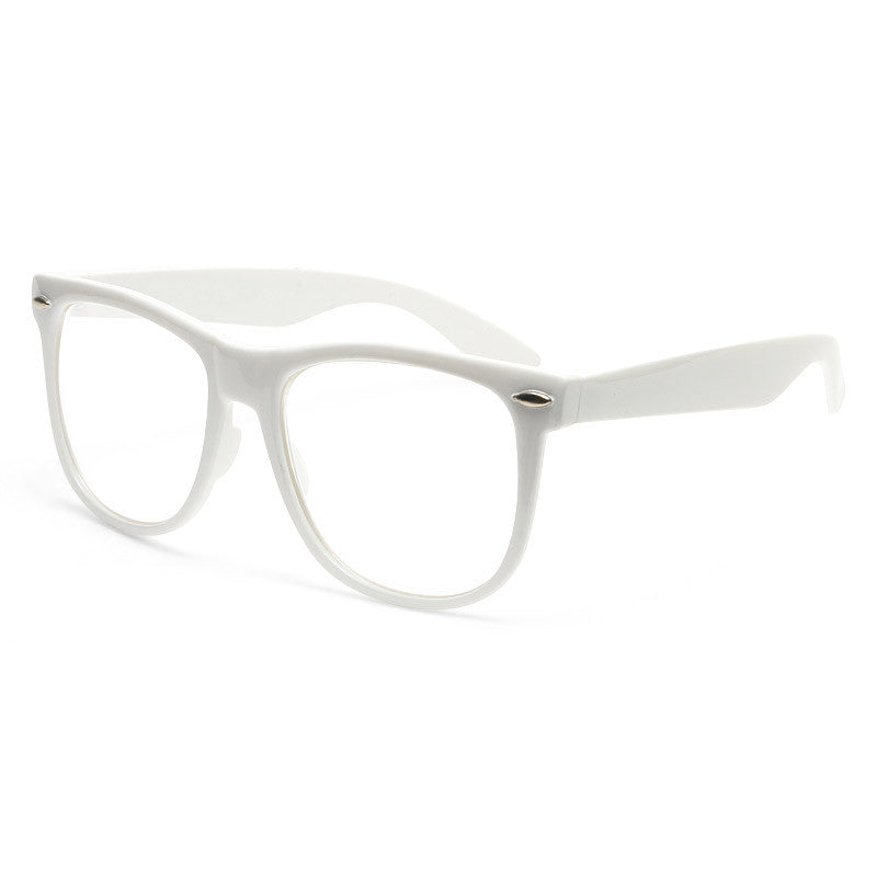 Dakota X Large Clear Horn Rimmed Glasses