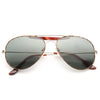 Classic 56Mm Solid Aviator Sunglasses