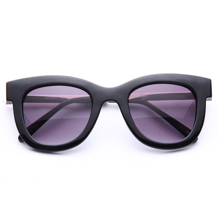 Hazel Retro Rounded Sunglasses