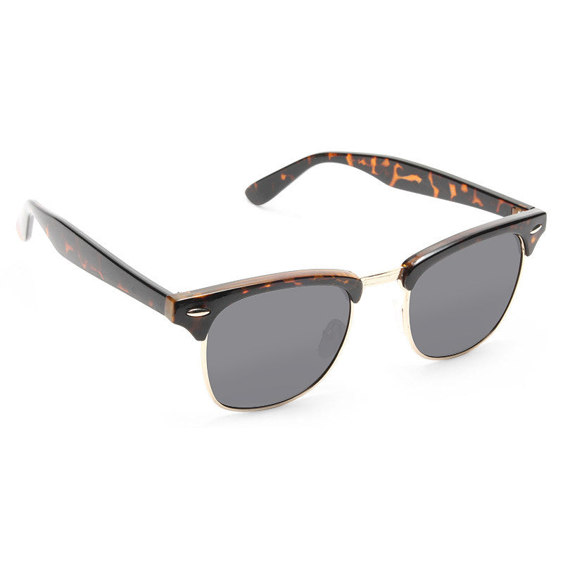 Peyton Unisex Polarized Half-Frame Sunglasses