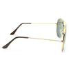 Classic 60Mm Solid Lens Aviator Sunglasses