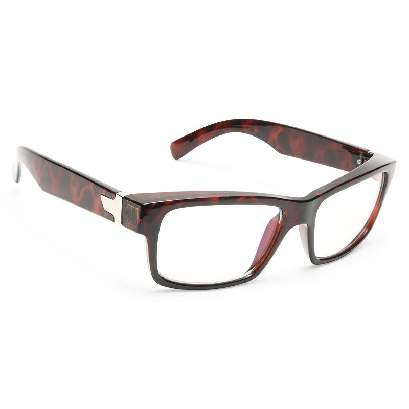 Corey Unisex Clear Horn Rimmed Computer Glasses