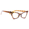 Esme Sharp Cat Eye Clear Glasses