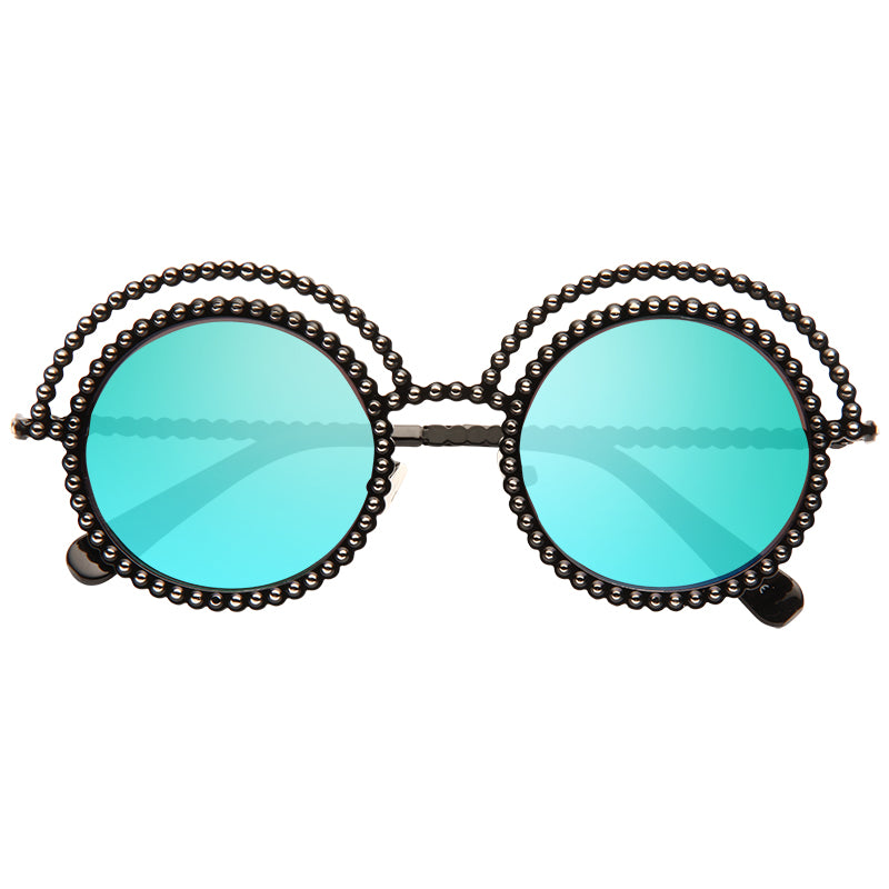 Runway Designer Inspired Oversized Round Sunglasses