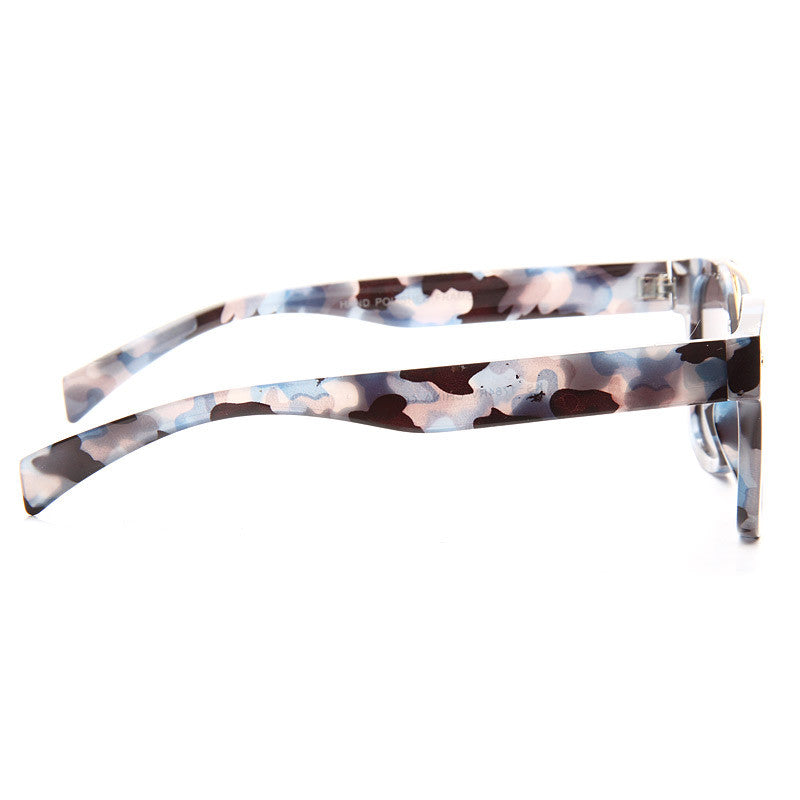 Extract Camo Print Color Mirror Sunglasses