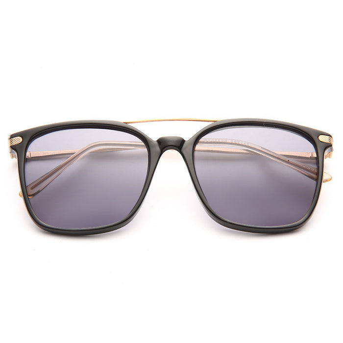 Waverly Vintage Flat Top Horn Rimmed Sunglasses