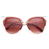 Iridia Designer Inspired Crystal Cat Eye Sunglasses