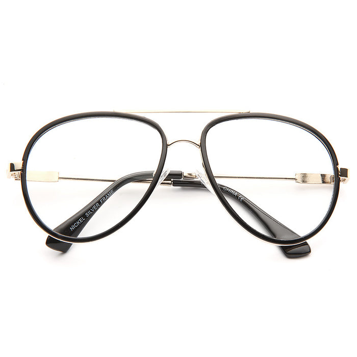 Westhaven Thin Frame Clear Aviator Glasses