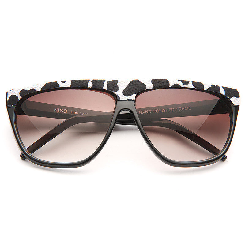 Hartford Printed Flat Top Sunglasses