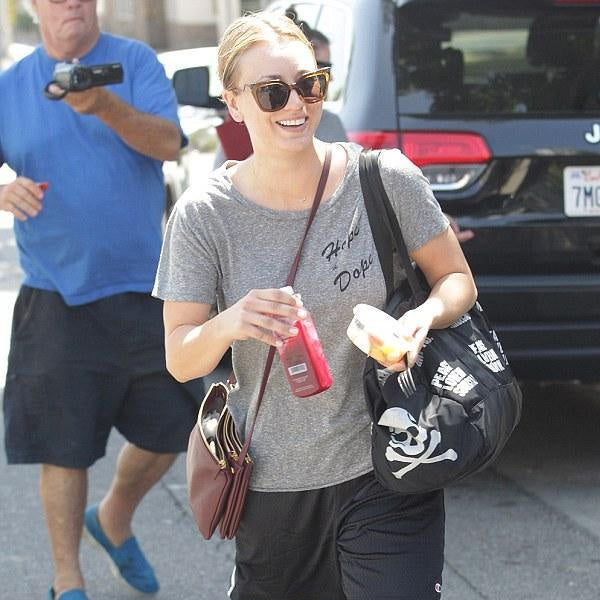 Kaley Cuoco Style Pointed Cat Eye Celebrity Sunglasses