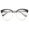 Denmark Oversized Round Clear Glasses