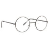 Leiden Unisex Metal Round Clear Glasses