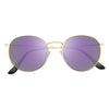 Ellington 3 Metal Rounded Color Mirror Sunglasses