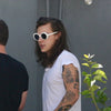 Harry Styles Style Oversized Round Celebrity Sunglasses