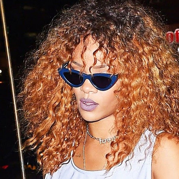 Rihanna Style Cat Eye Celebrity Sunglasses