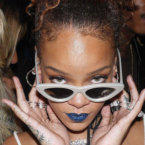 Rihanna Style Cat Eye Celebrity Sunglasses