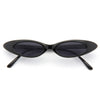 Abie Extreme Oval 90s Cat Eye Sunglasses