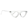 Lolita Designer Inspired 90s Cat Eye Clear Frame Clear Glasses