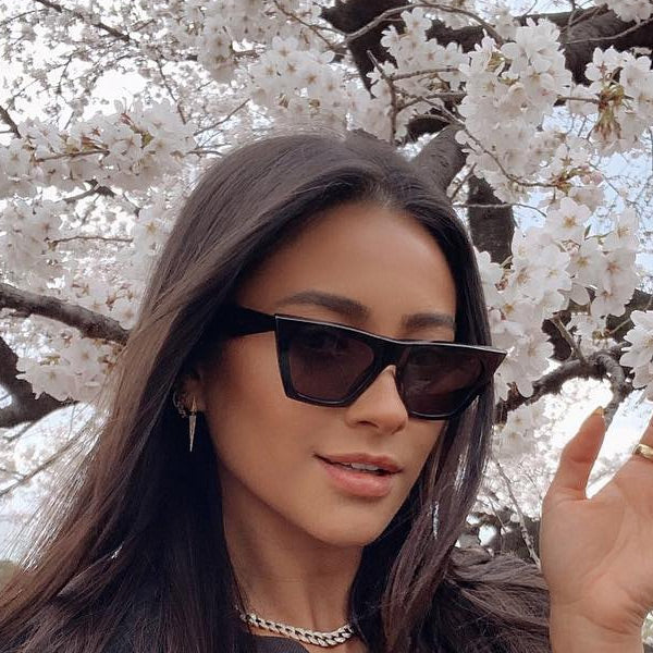 Shay Mitchell Style Sharp Point Cat Eye Celebrity Sunglasses