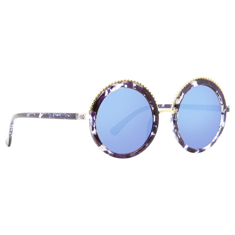 Westbrook Marbled Thick Round Sunglasses