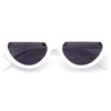 Tira Half Frame 90s Cat Eye Sunglasses