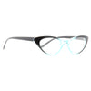 Valencia Gradient Frame Cat Eye Clear Glasses