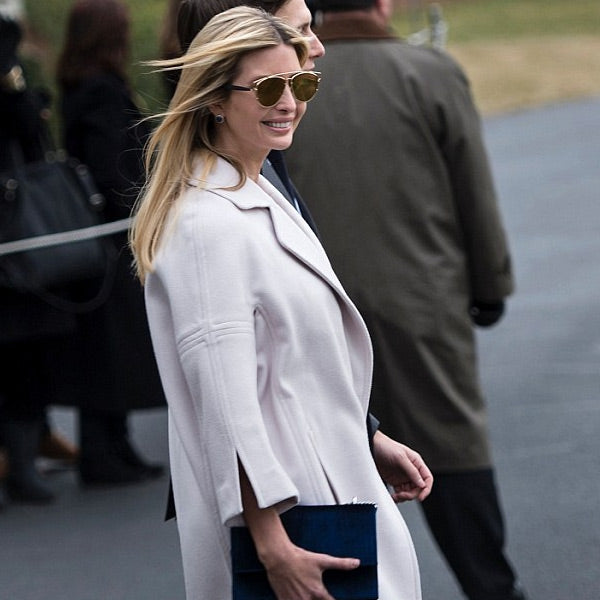 Ivanka Trump Style Horn Rimmed Celebrity Sungasses