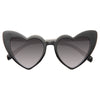 LouLou Designer Inspired Angled Heart Sunglasses