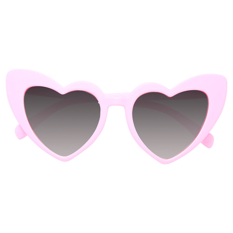 Miley Cyrus Style Angled Heart Celebrity Sunglasses