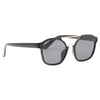 Abstract 2 Designer Inspired Flat Lens Color Mirror Sunglasses