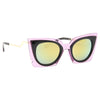 Orchidea 2 Designer Inspired Pointed Cat Eye Sunglasses