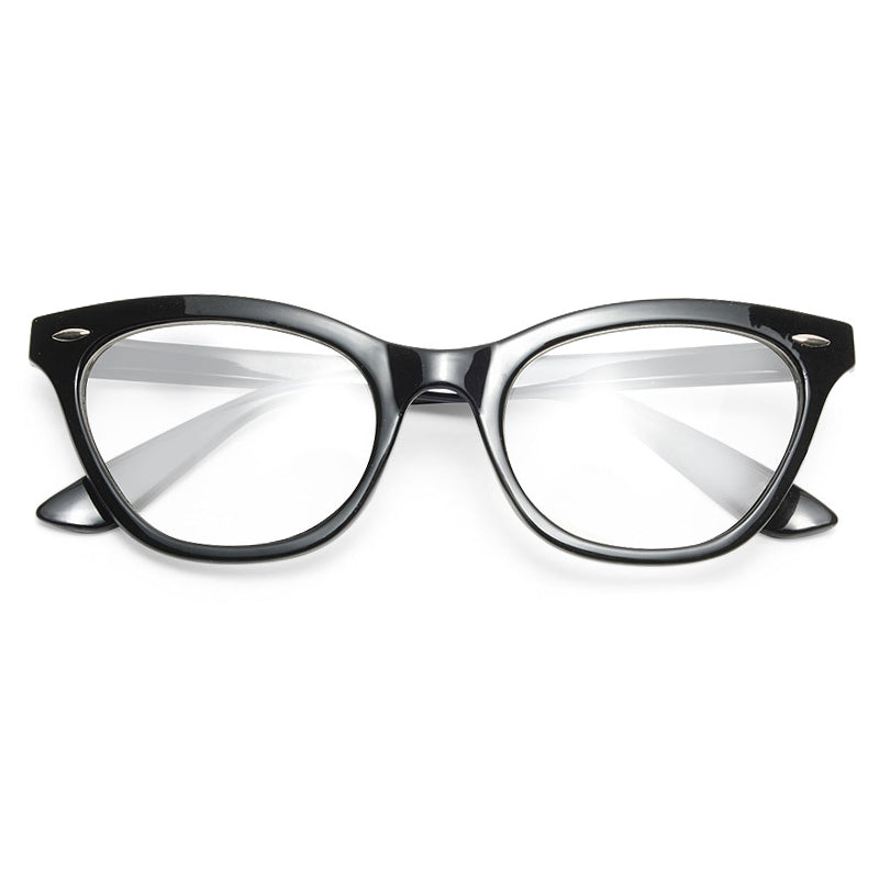 Emma Blue Light Blocking Clear Cat Eye Glasses