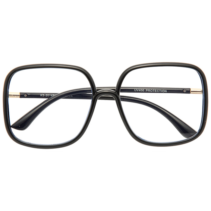 Hatch Square Blue Light Blocking Clear Glasses