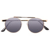 Gilbert Unisex Color Tint Round Metal Sunglasses