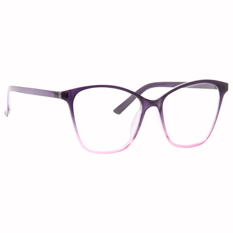 Radford Thin Frame Clear Horn Rimmed Glasses