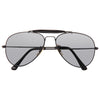 Sun Sensor 57mm Aviator Sunglasses