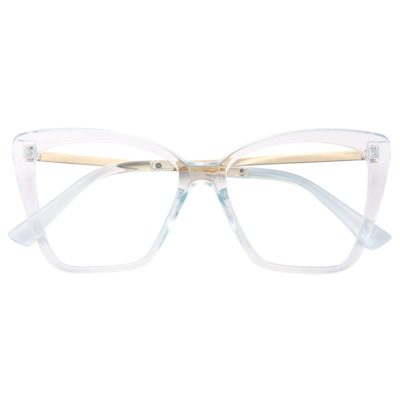 Bridgeport Clear Cat Eye Blue Light Blocking Glasses