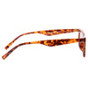 Erin Flat Lens Slim Cat Eye Sunglasses