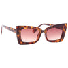 Hasty Squared Cat Eye Sunglasses