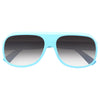 Kids Two Toned Stripe Aviator Sunglasses